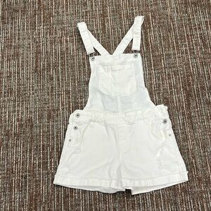 White short overalls